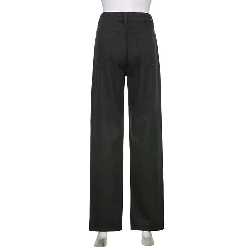 Skeleton Bone Graffiti Jeans for Men